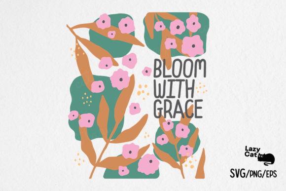 Download Boho Flower Inspiration Quote SVG PNG - Flower Collection