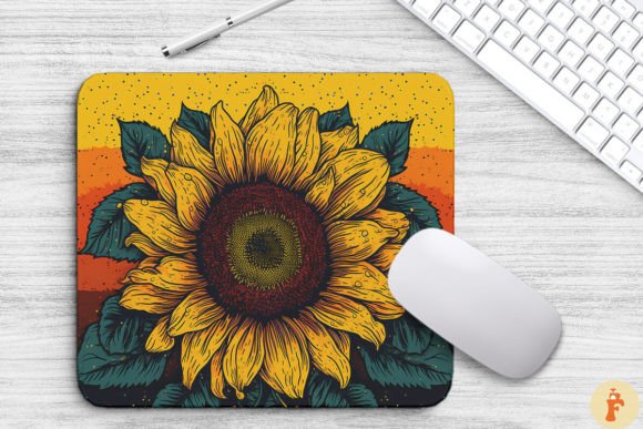 Download Sunflower in the Style of Gothic Art - Flower Collection