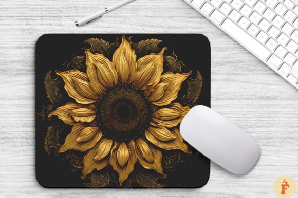 Download Sunflower in the Style of Gothic Art - Flower Collection