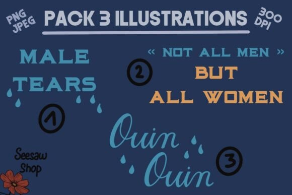 Download 3 - Anti Patriarchy - Fun Illustrations - Fun illustrations Collection